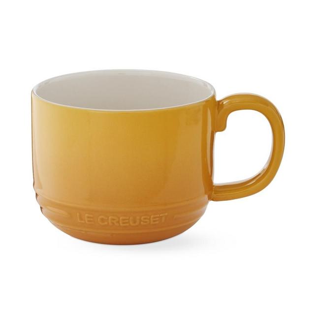 Le Creuset Coupe Mugs, Set of 4, Nectar