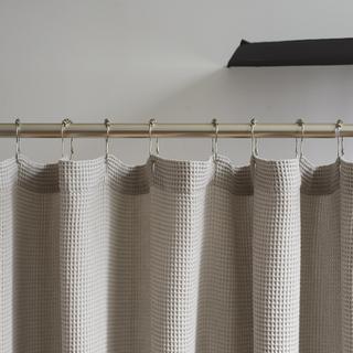 Waffle Organic Shower Curtain