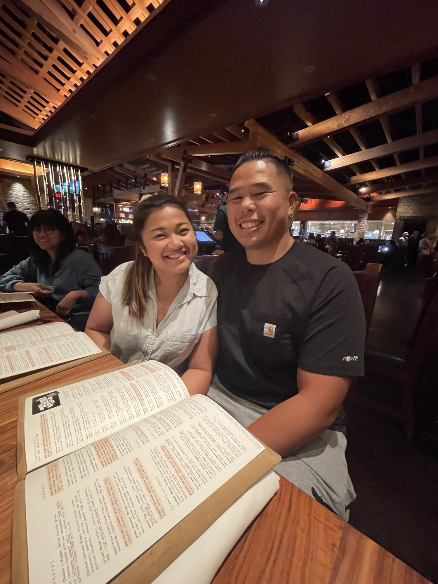 Family brunch at Lazy Dog. ♥️