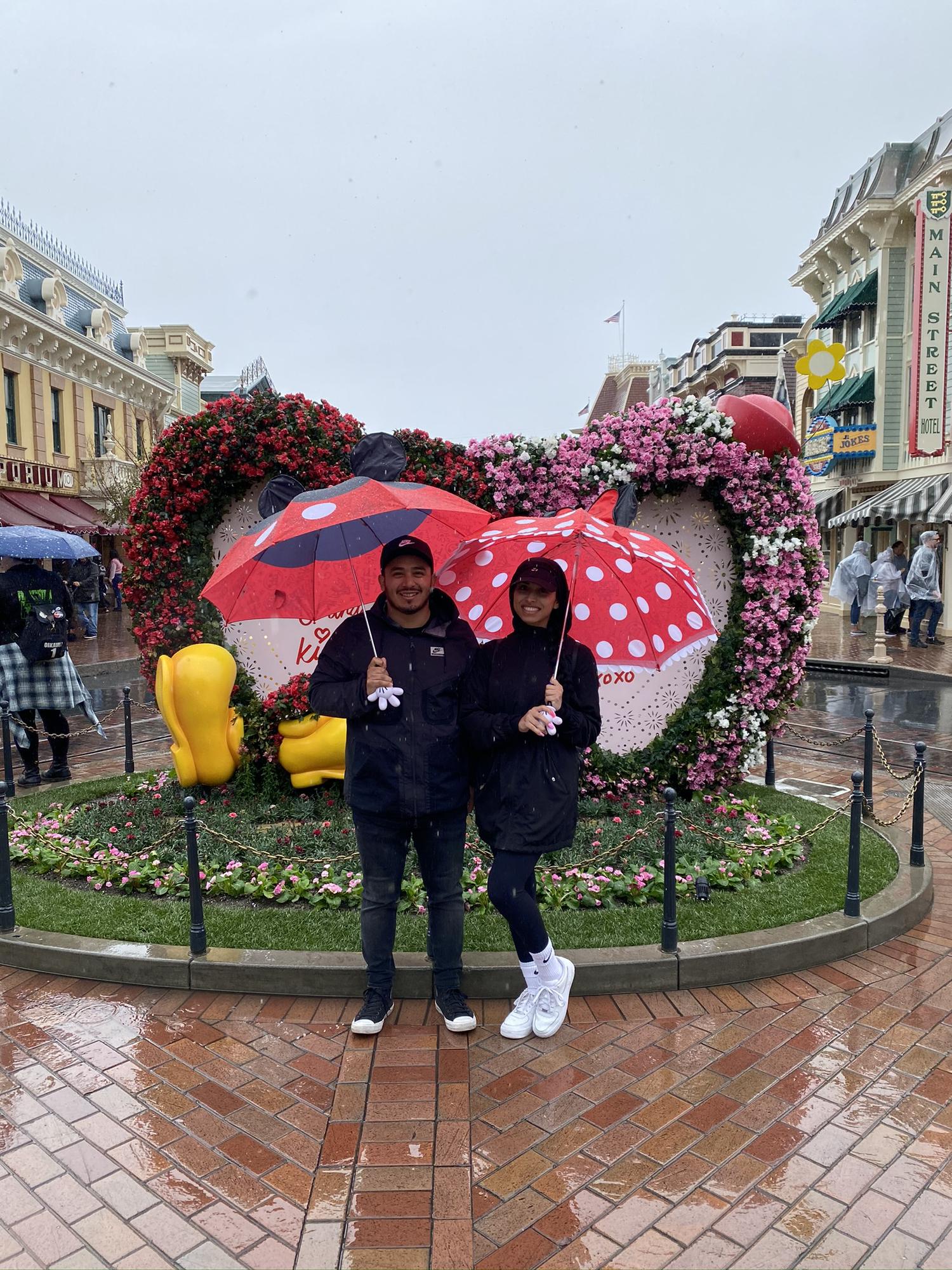 Rainy Valentine’s Day at our happy place! 💕