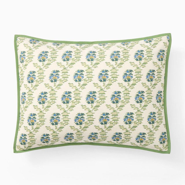 Jawahar Standard Sham, Celadon