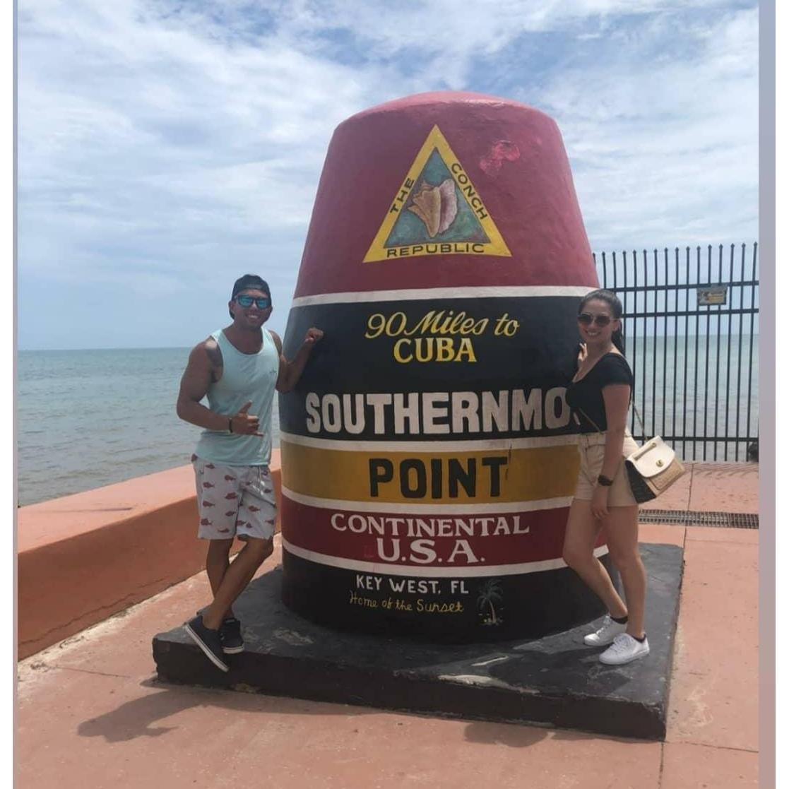 Our first getaway together, where we both said "I love you".