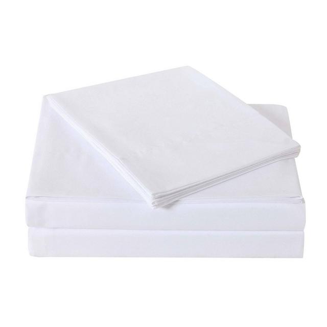 Queen Microfiber Everyday Sheet Set White - Truly Soft