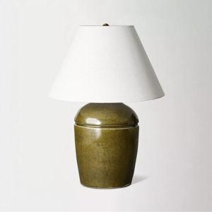Studio McGee - Ceramic Table Lamp Green