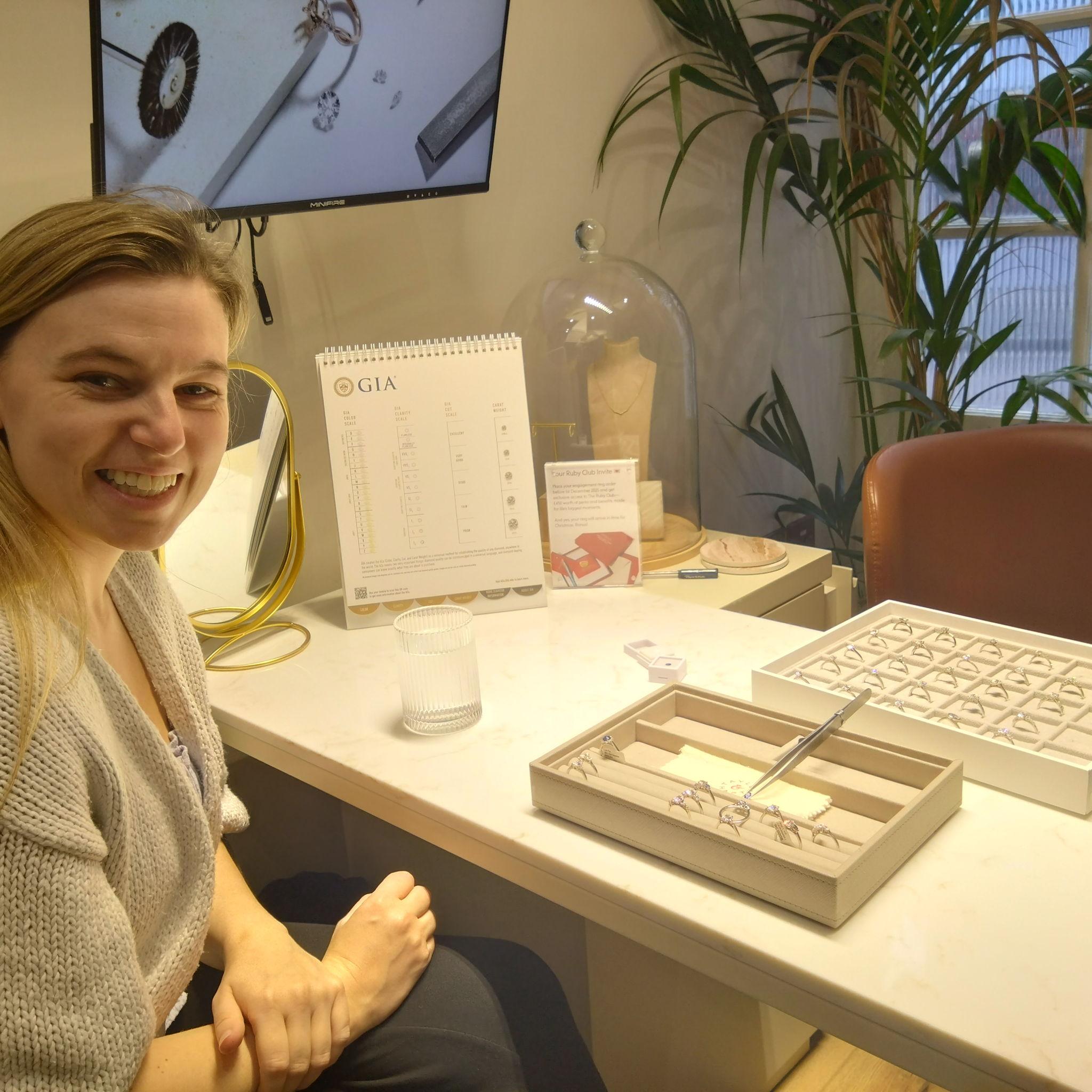 Engagement ring shopping!