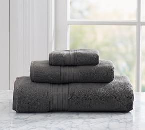 Hydrocotton Towels Set of 3 - Color: FLAGSTONE