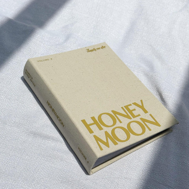 Linen Honeymoon Photo Album