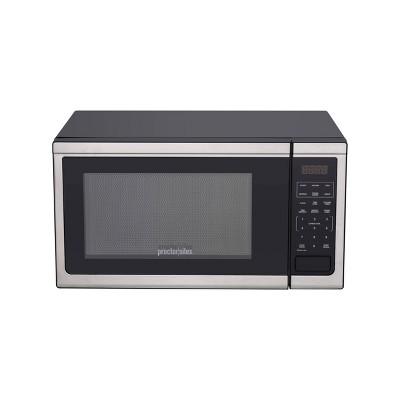 Proctor Silex 1.1 cu ft 1000 Watt Microwave Oven - Stainless Steel (Brand May Vary)