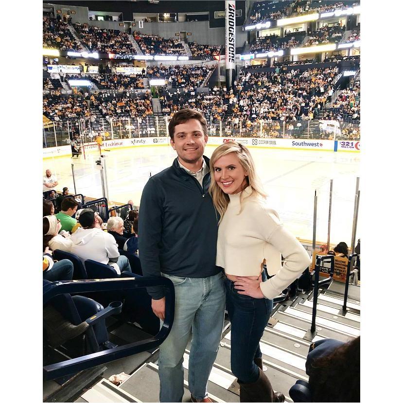 John Thomas's first Pred game!