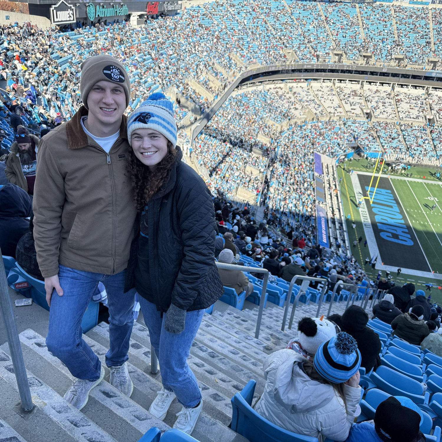 We beared the freezing cold to witness a rare Panthers win.