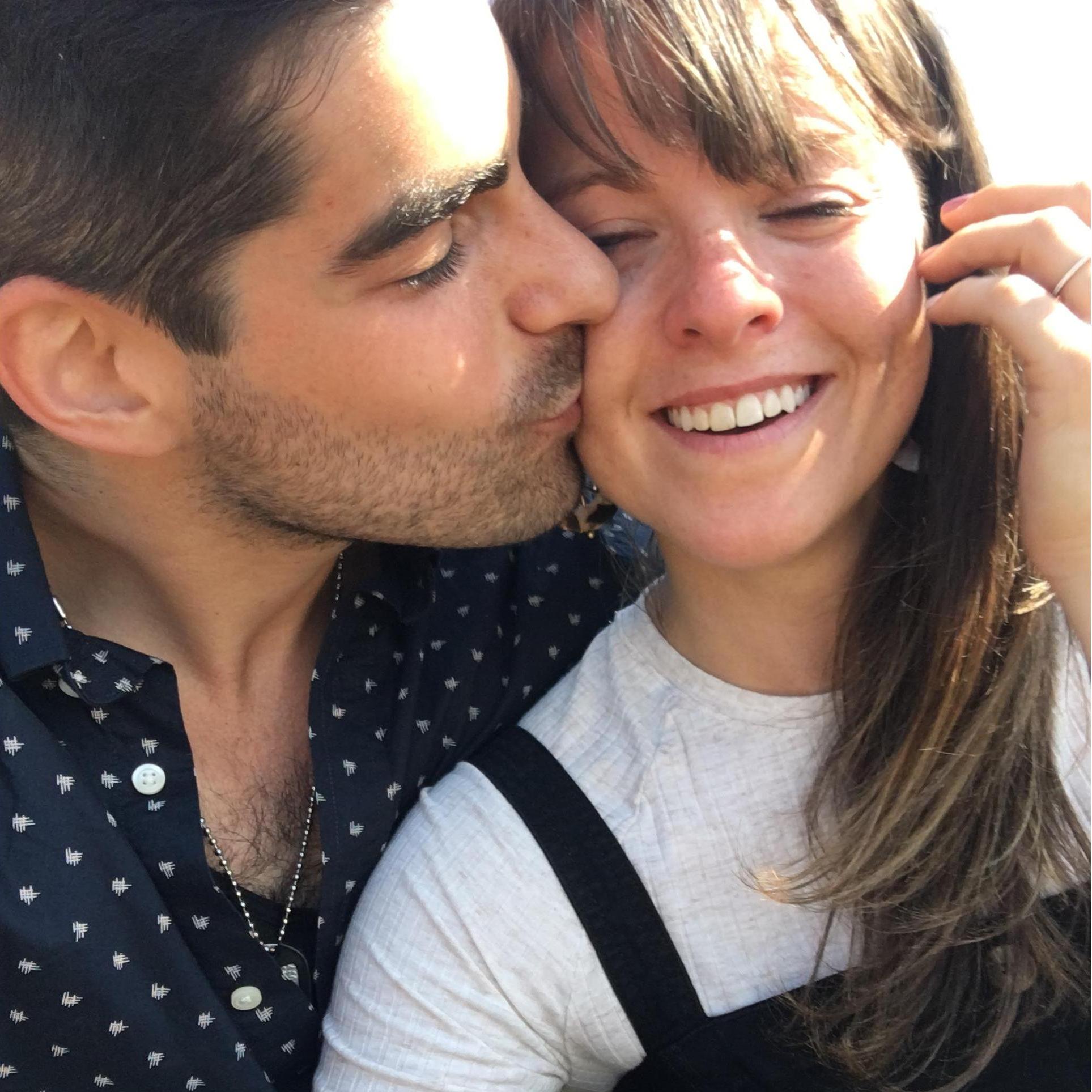 Pure Joy from engagement day. Can you believe we're getting married?? October 2019.