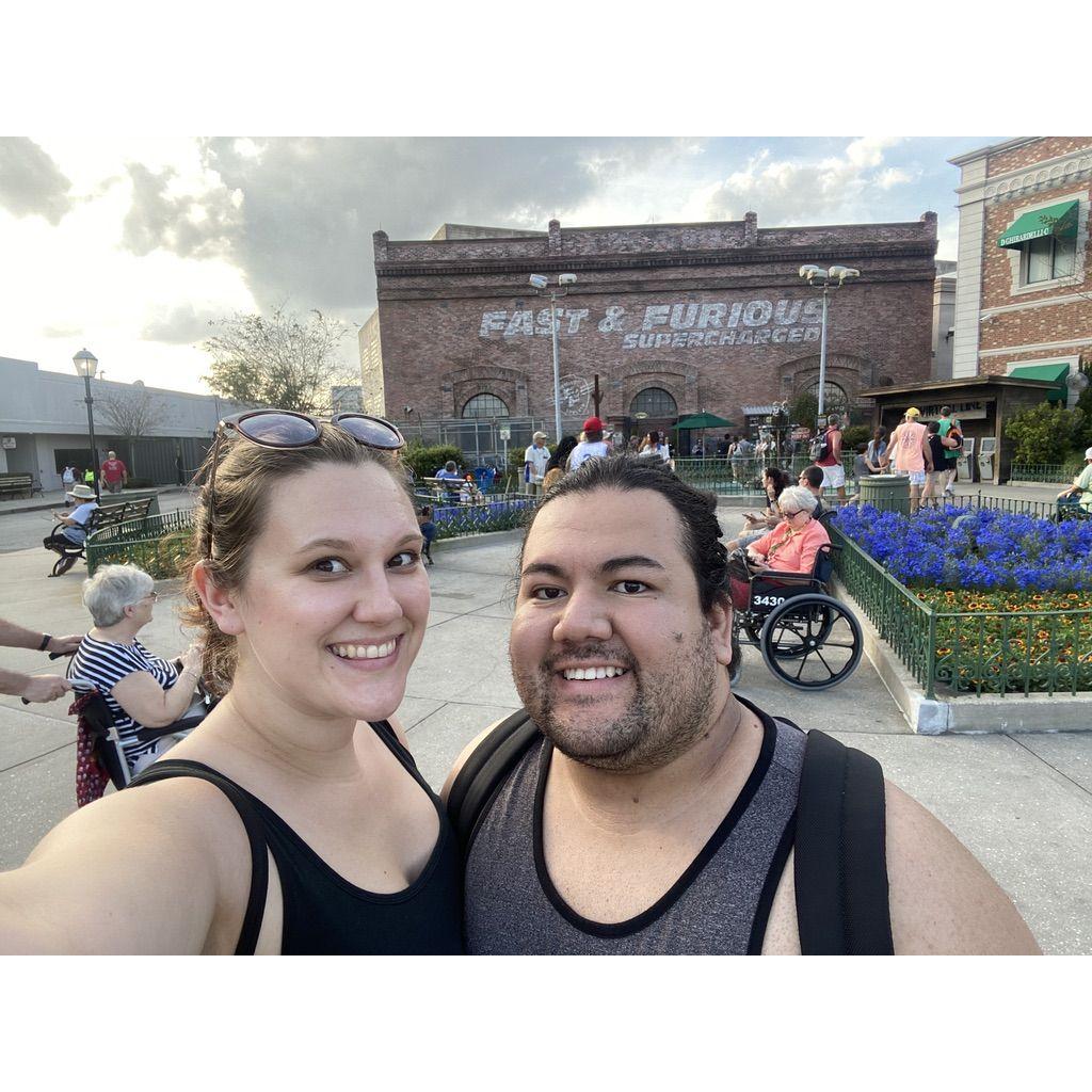 Universal Studios, The Fast and Furious ride (February 2020)