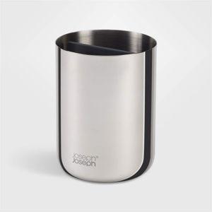 Joseph Joseph EasyStore Luxe Stainless Steel Toothbrush Caddy