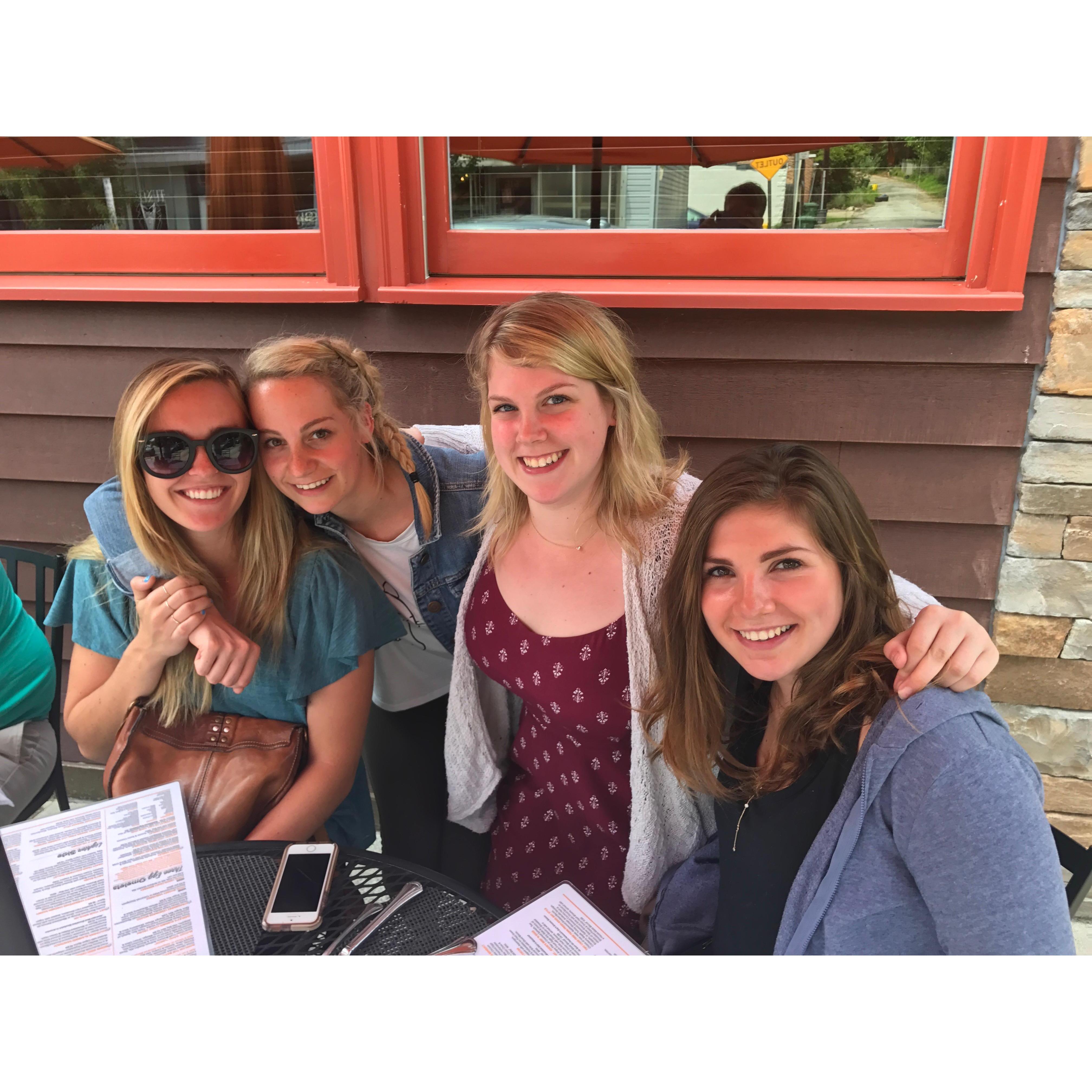 Olivia, Mary, Grace, and Sam