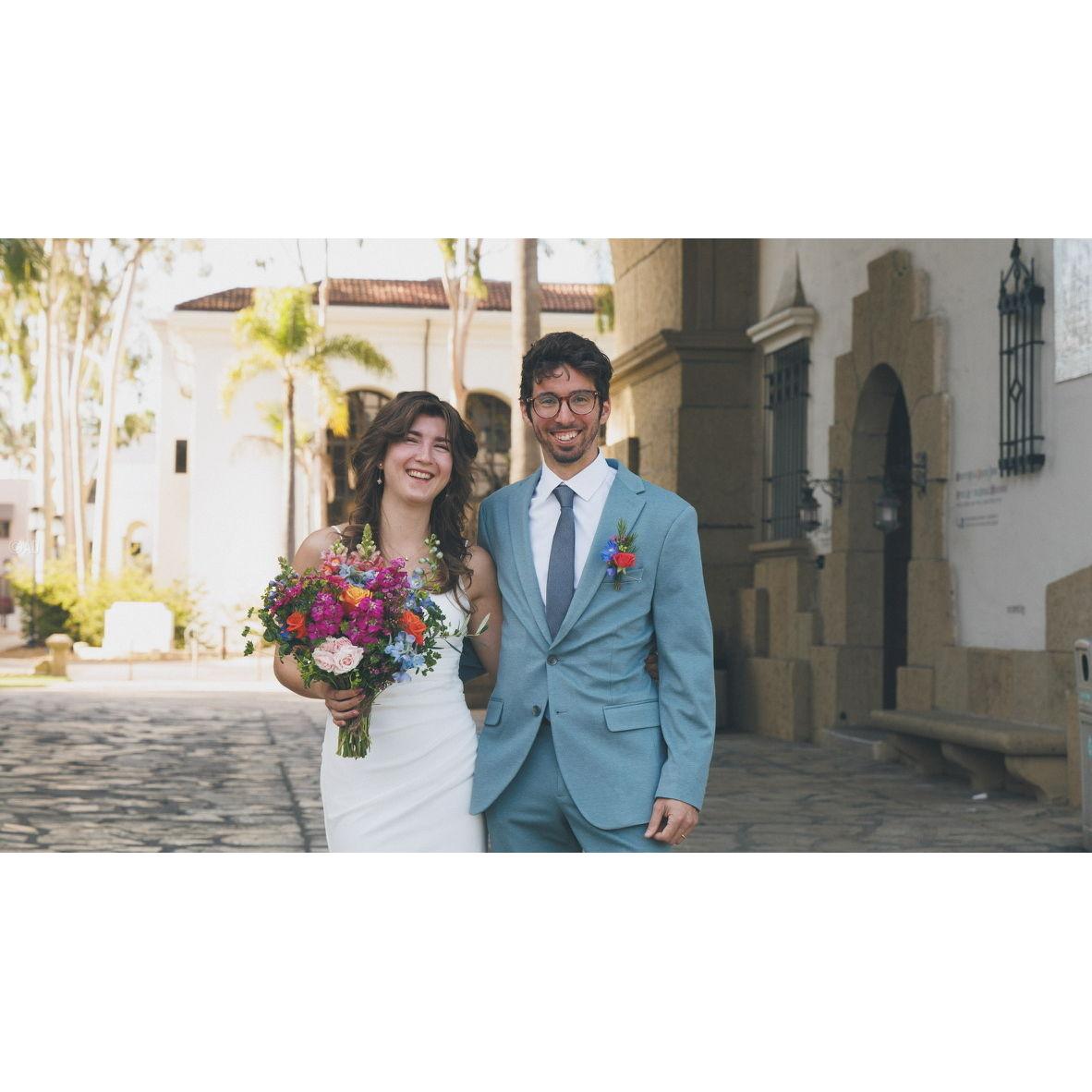 1/24/2025 - Ben & Eileen say "I do"