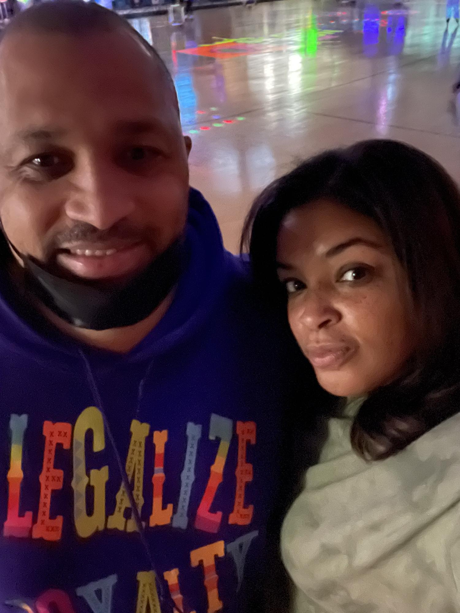 Skate night with the nephews