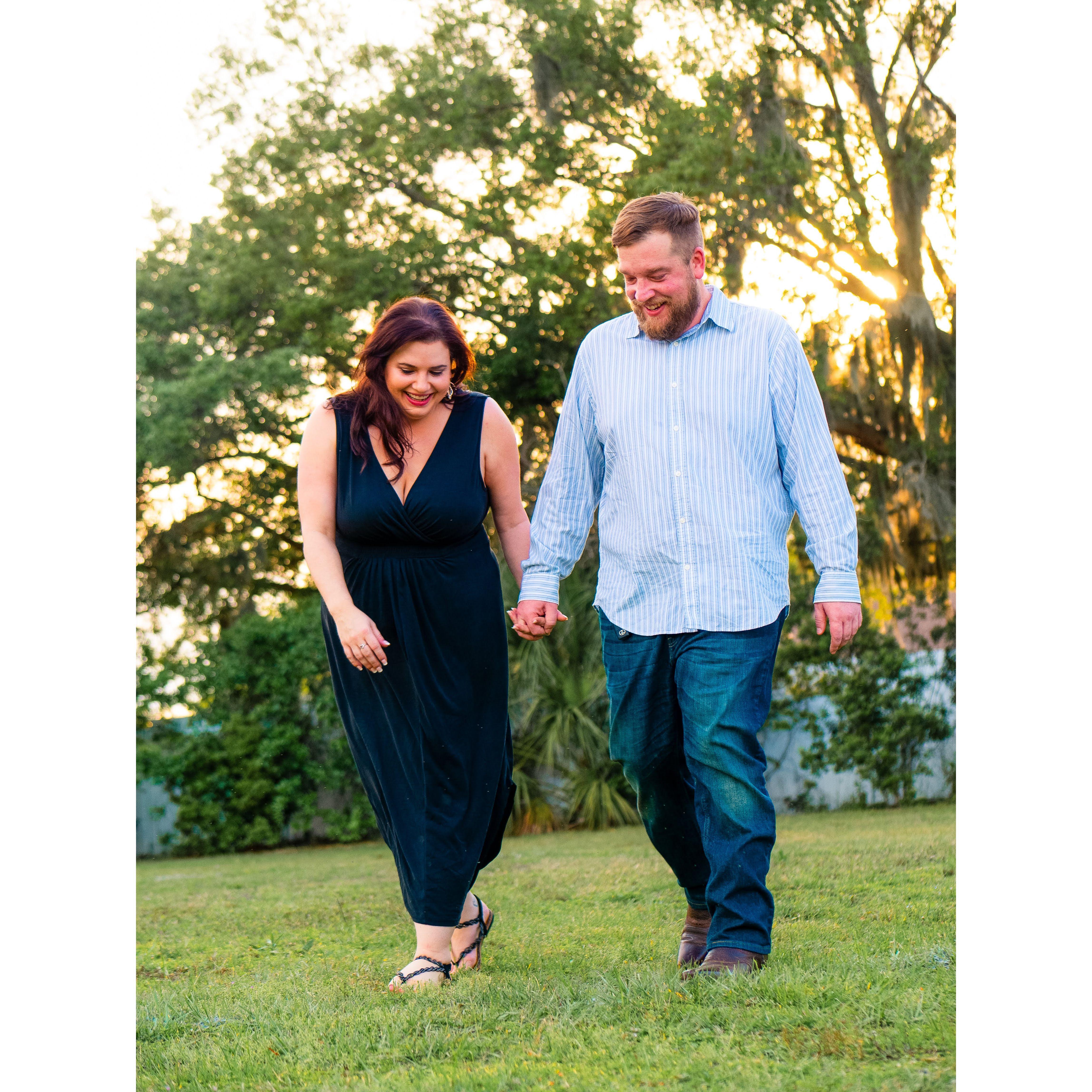 All de do is laugh.... Love being so full on goofy with you