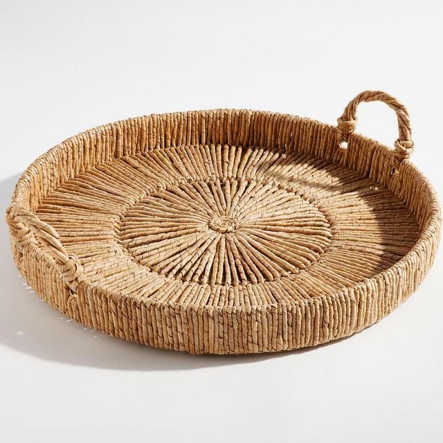 Malibu Handwoven Oversized Serving Tray