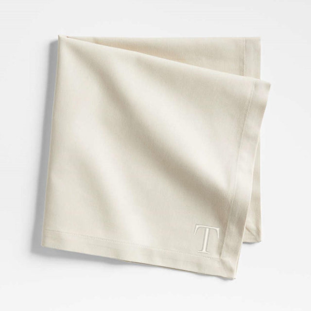 Aspen Warm Natural Organic Cotton Napkin, Set of 8