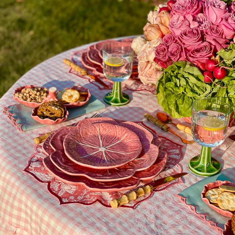 Bordallo Pinheiro, Cabbage Dessert Plate, Set of 4 | Zola