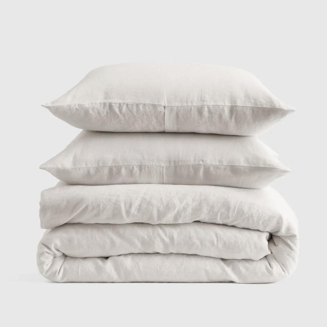European Linen Duvet Cover Set - King/Cal King