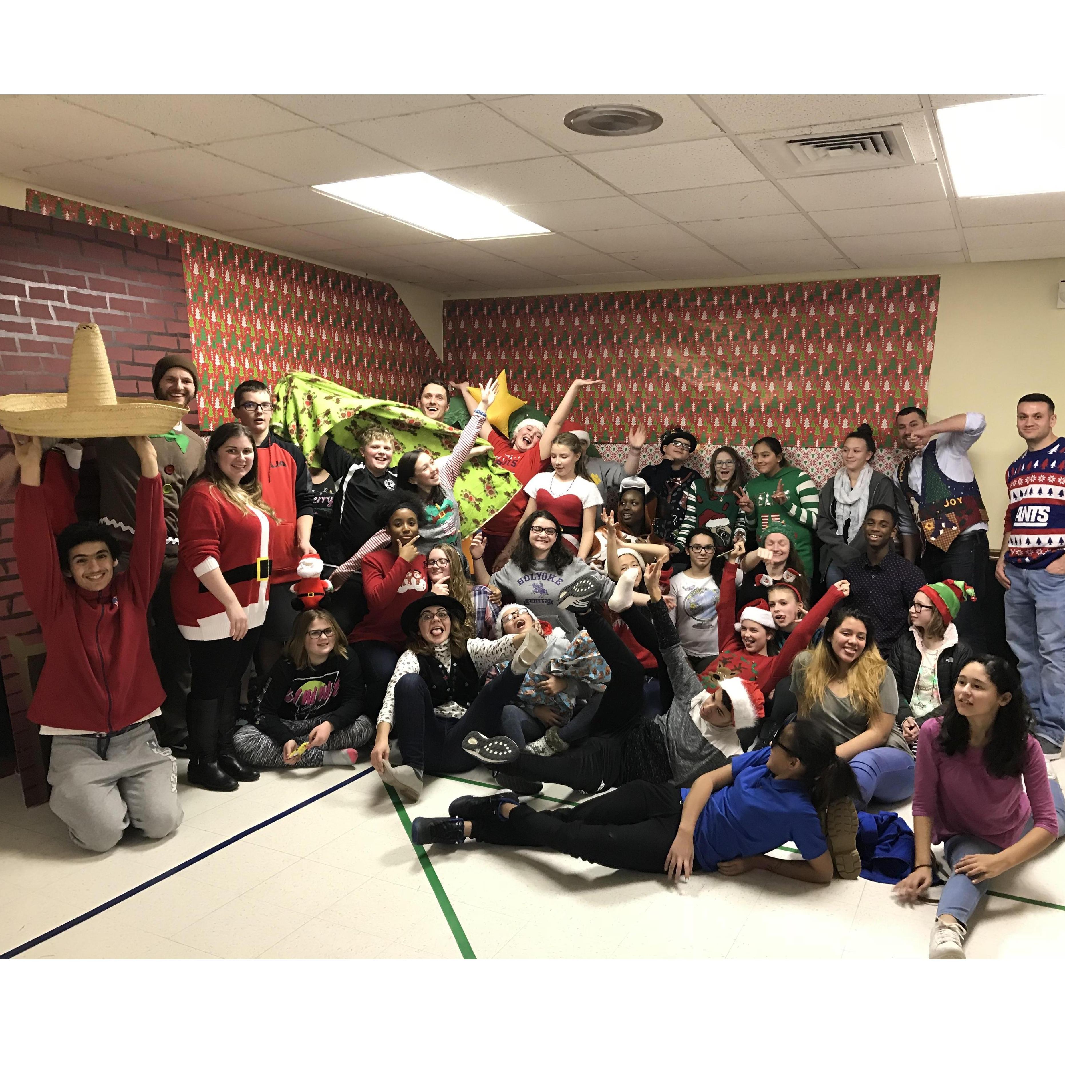 Christmas party with the teens: perfect place to connect 12.17.17