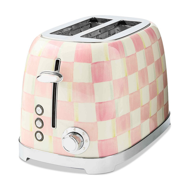 MacKenzie-Childs Rosy Check 2-Slice Toaster
