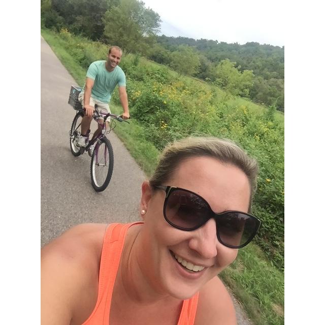 One of our first summer trips to visit Aunt Bonnie & Uncle Andy in Lanesboro Minnesota.