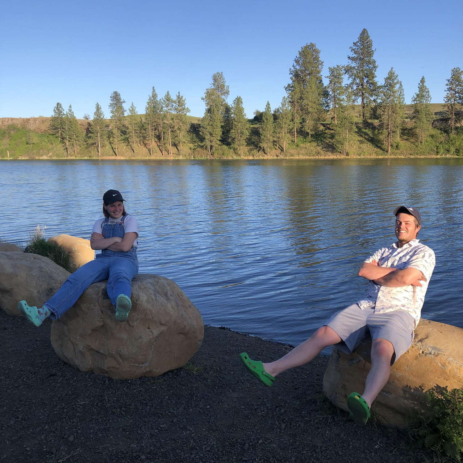 Twins when we lived together in Spokane in 2019