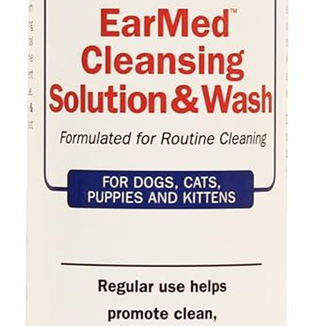 Davis EW12 EarMed Pet Cleansing Solution & Wash, 12 oz