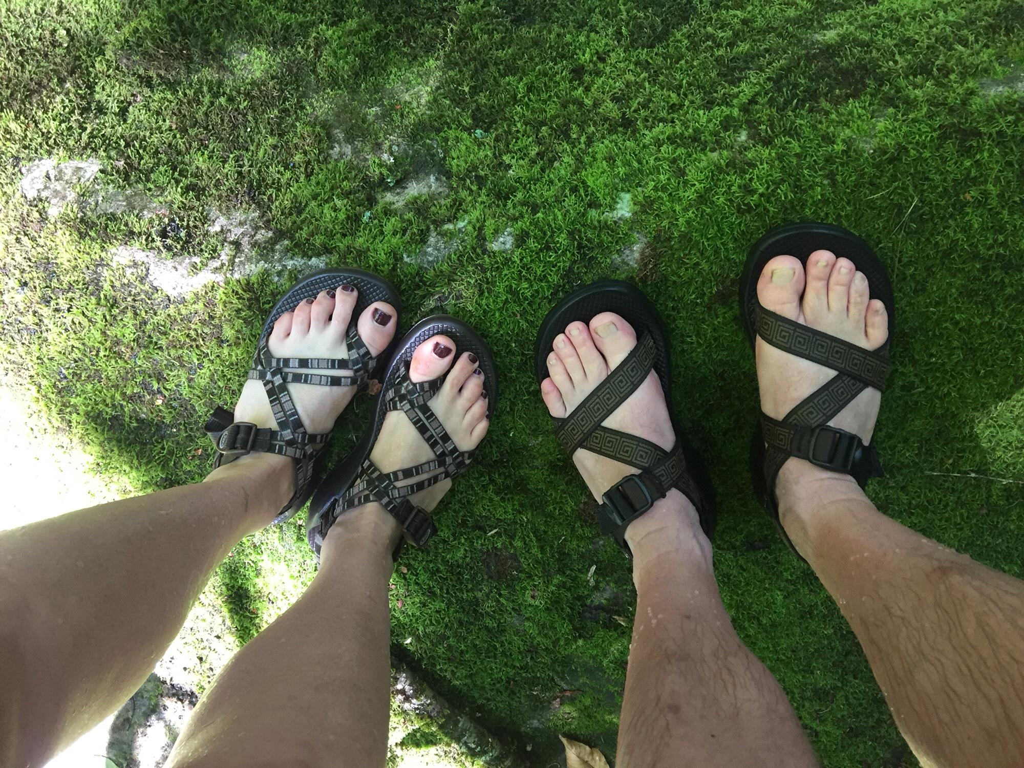 Feet don't fail me now