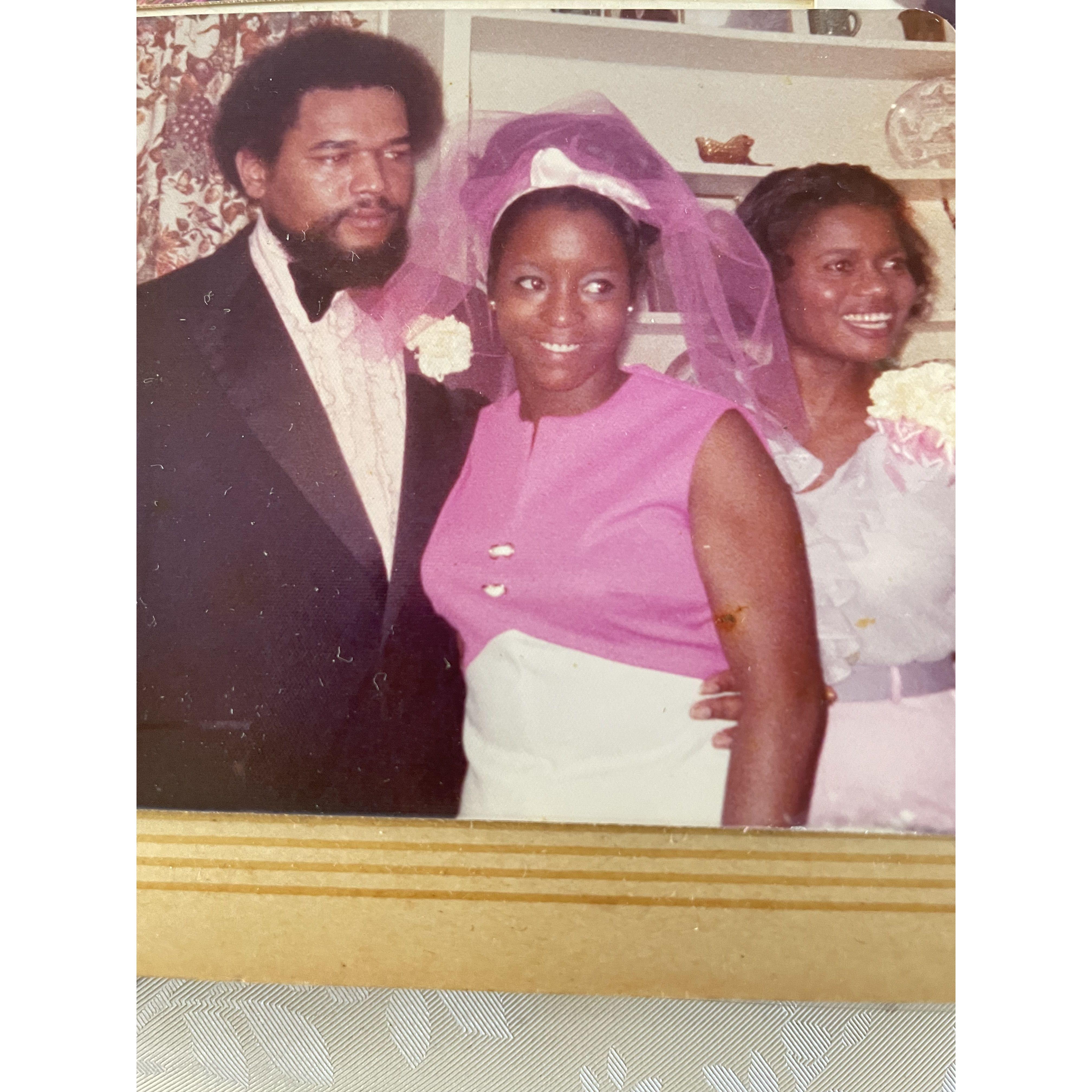 We first said "I love you" 50 years ago on Geers Ave in front of family and friends