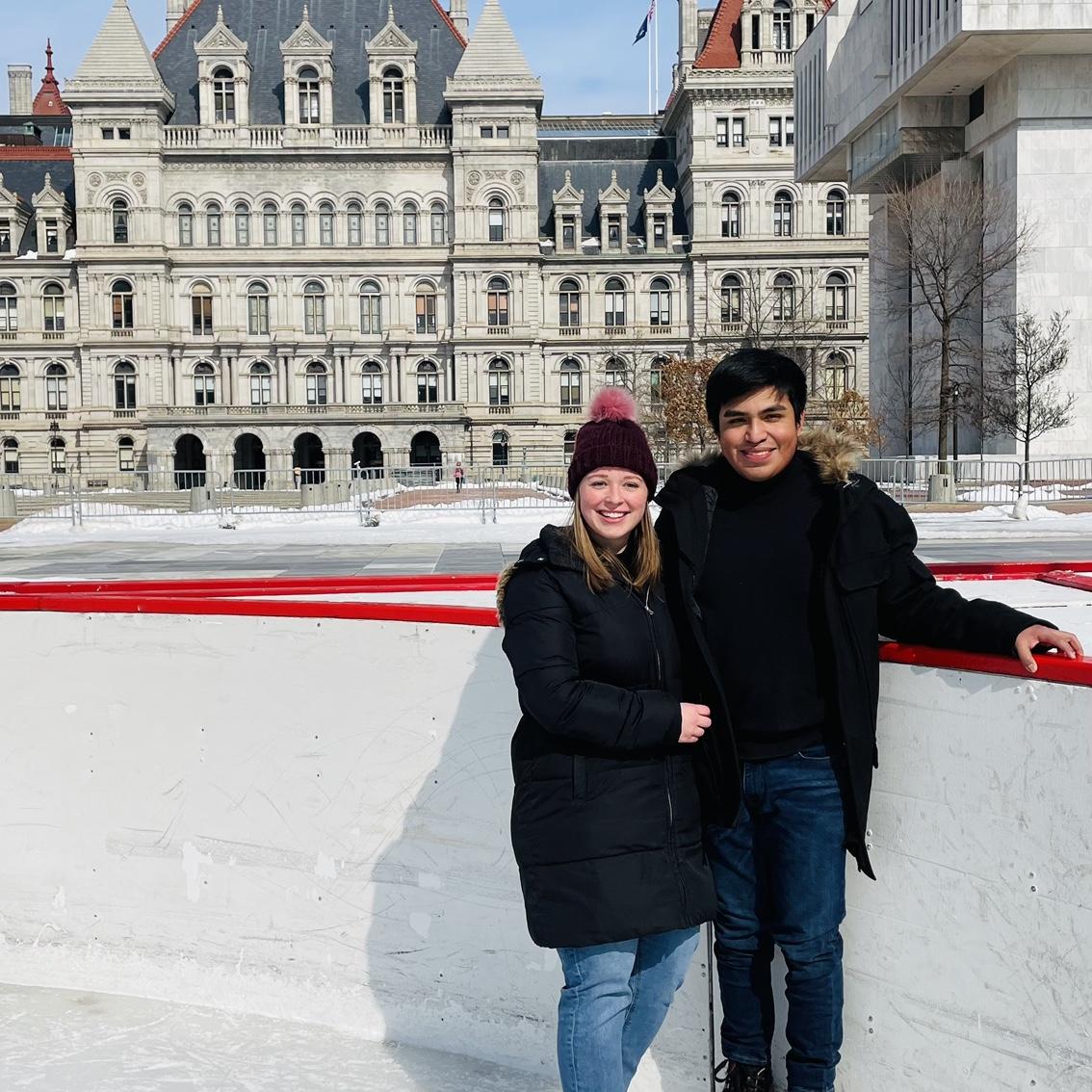First time iceskating!