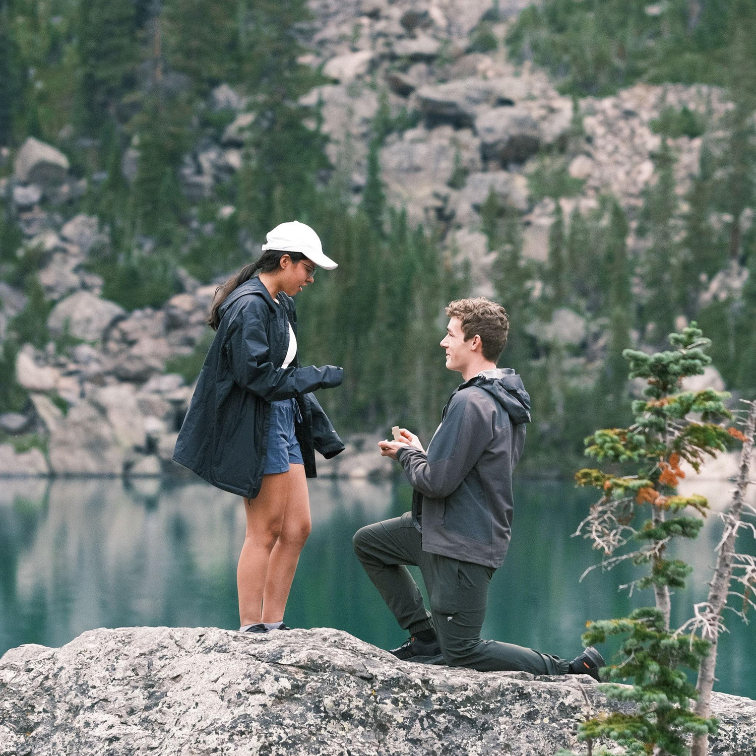 The moment Micah proposed and asked Merari to become his wife.