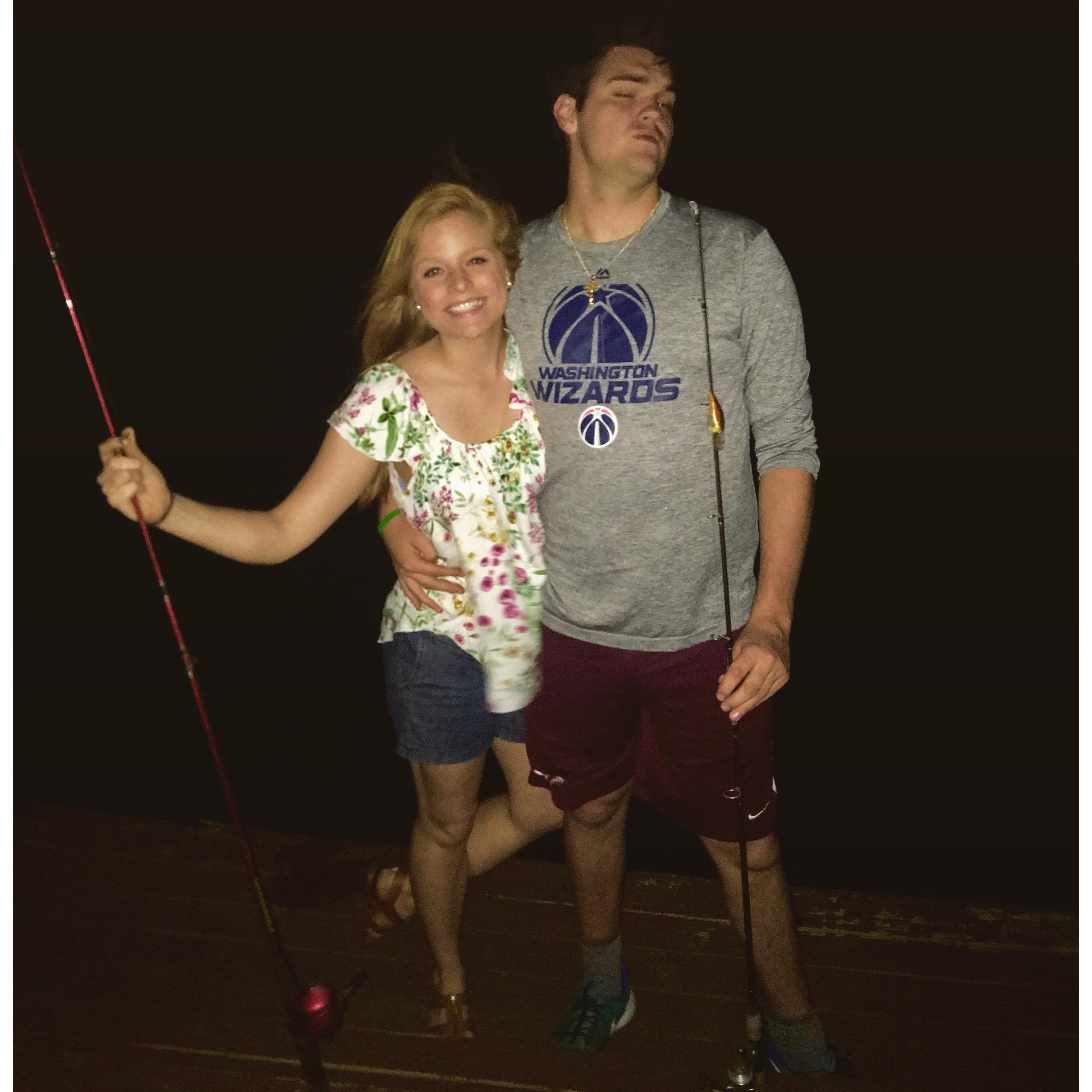 More Fishing at the Dock!