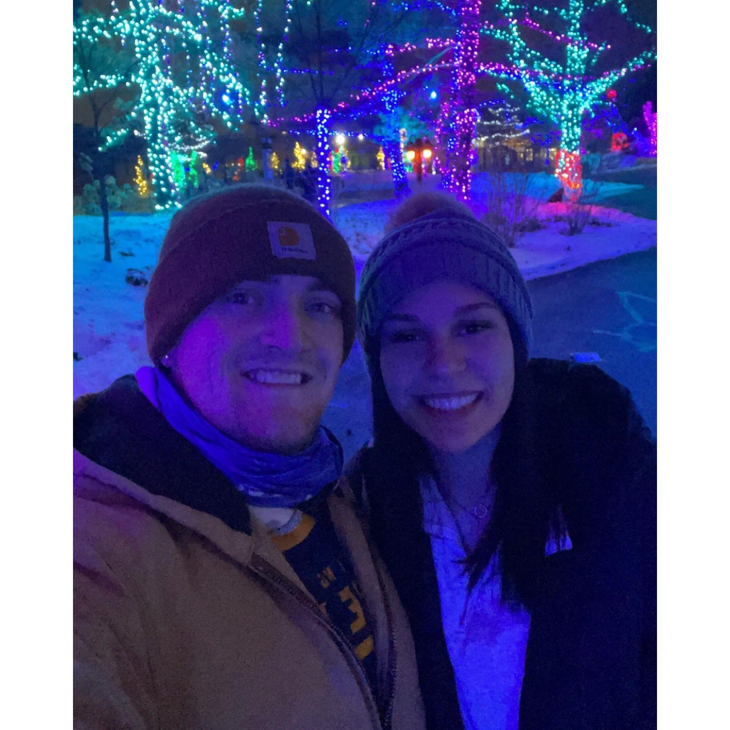 Our first Christmas at the Zoo