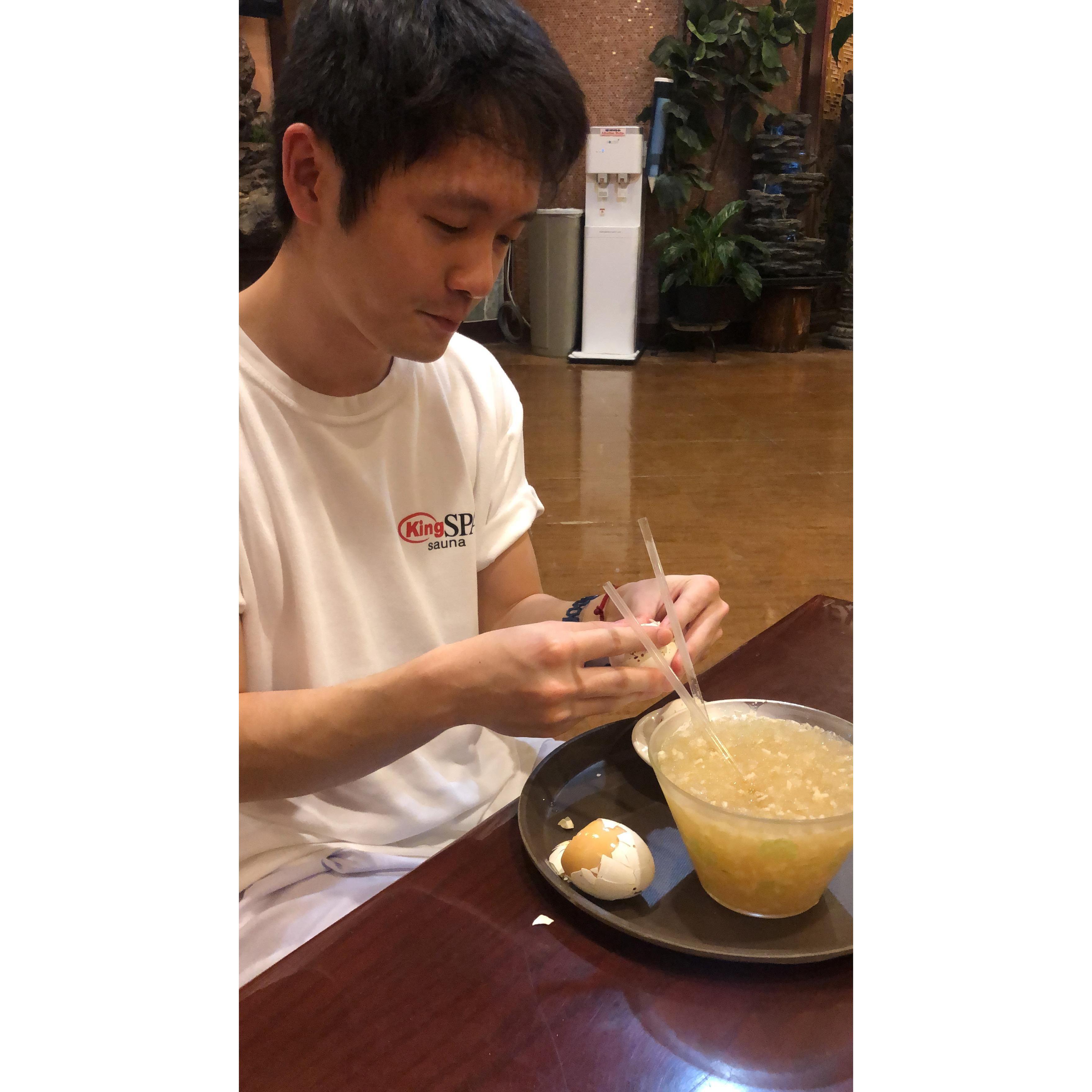 First time trying Korean sauna!