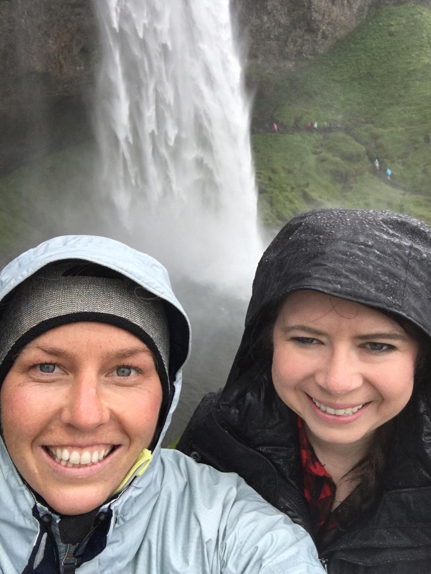 Jill and Jan in Iceland
