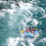 Whitewater rafting on the North Fork
