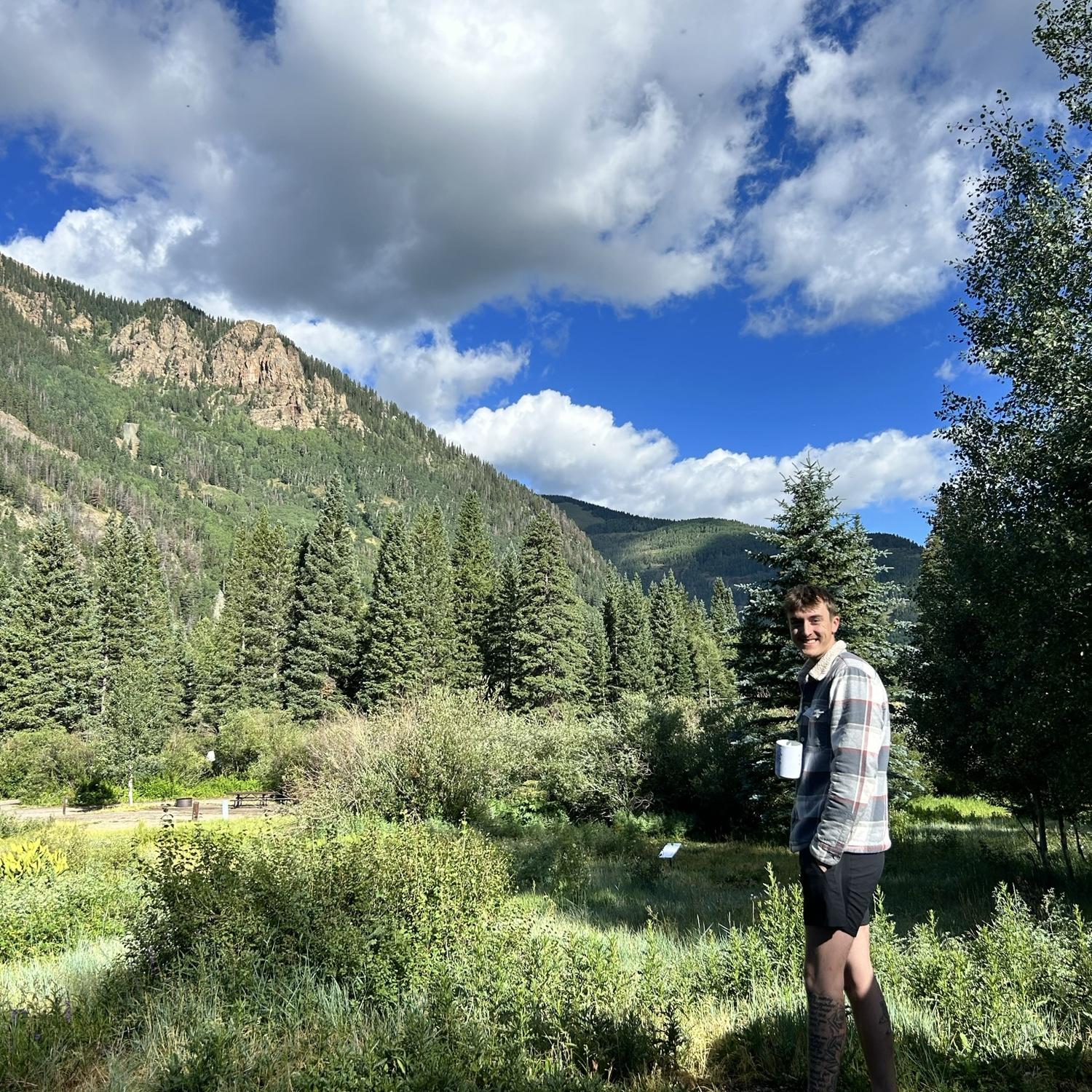 Camping road trip in Ouray, CO