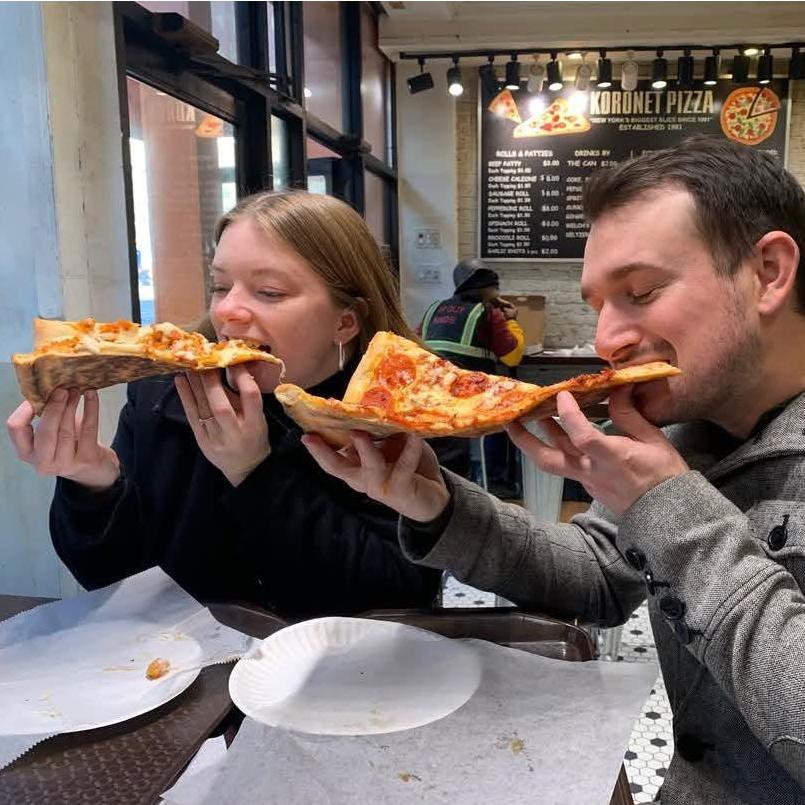 During Becky's visit to NYC