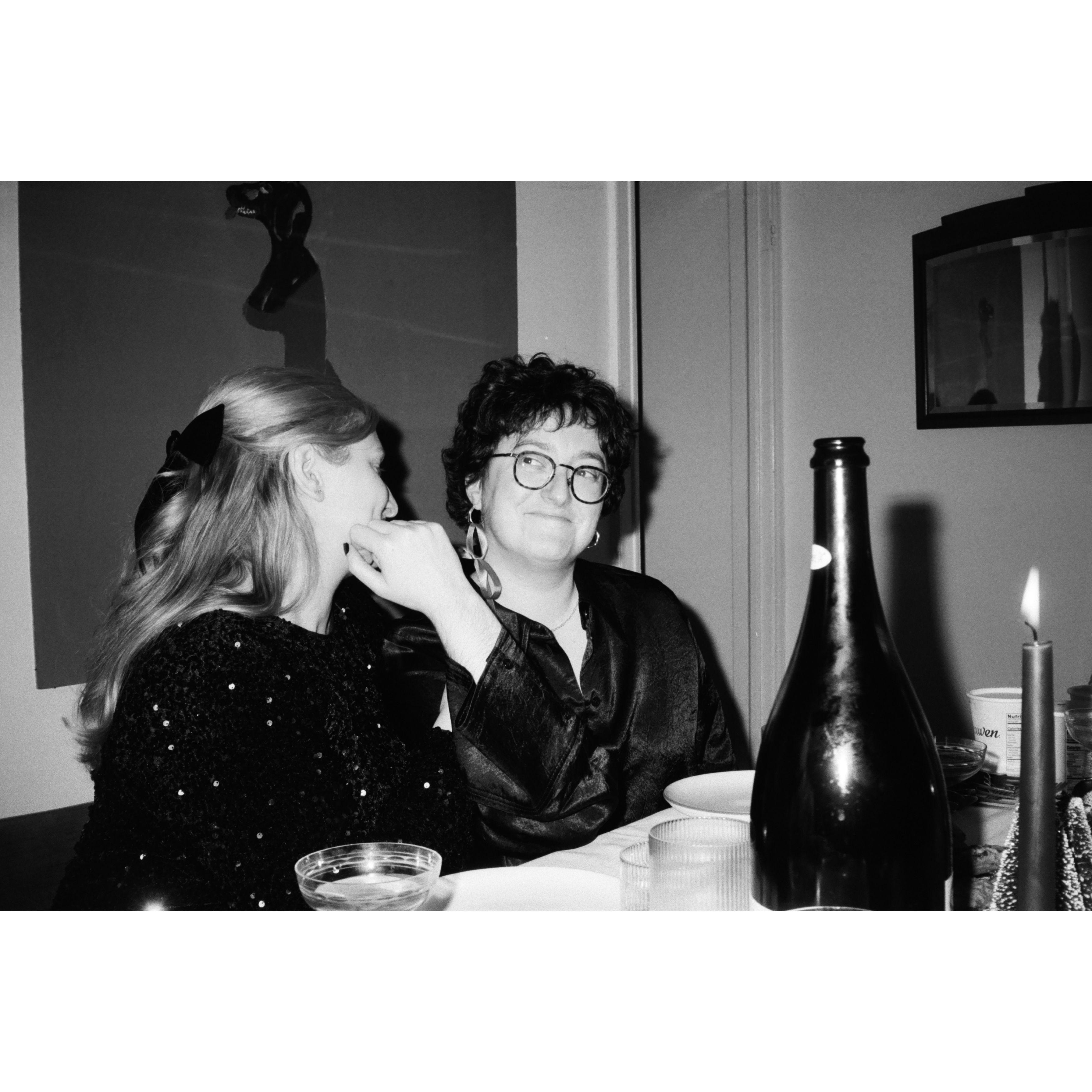 A Christmassy dinner party hosted by our (technically former but forever in our hearts) neighbors.