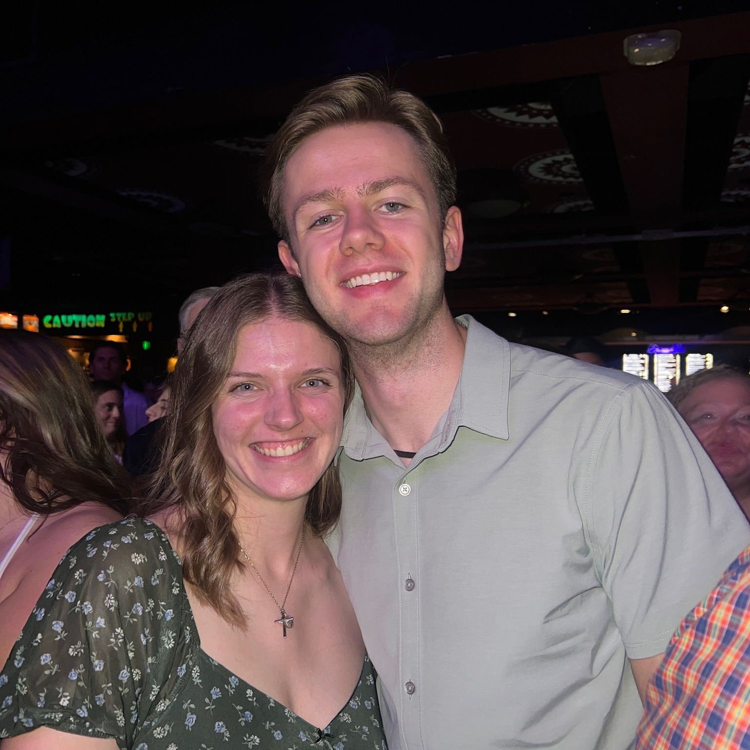 Max McNown in concert!! T'was epic...McNown is the first artist these two bonded over!