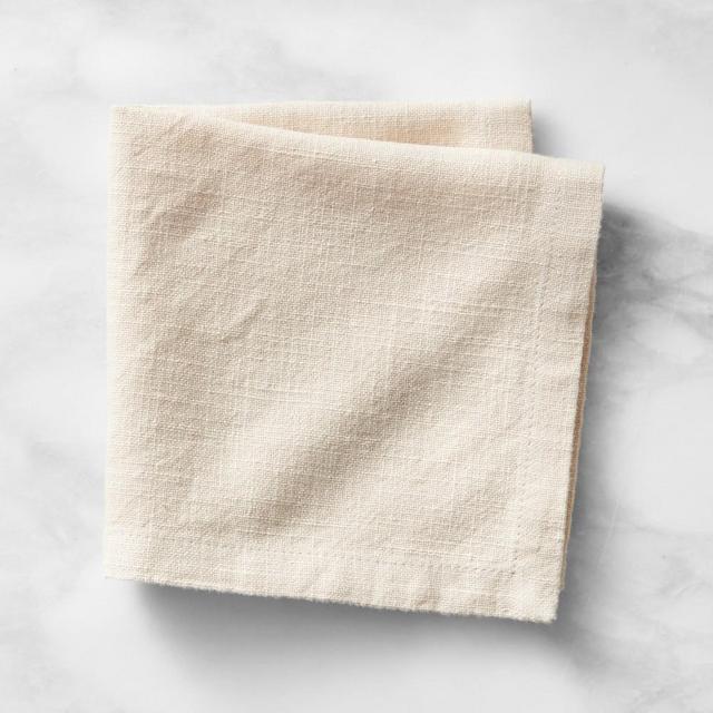Pantry Essentials Cocktail Napkin, Set of 6, Flax