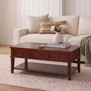 Manelin Coffee Table With Storage Drawers