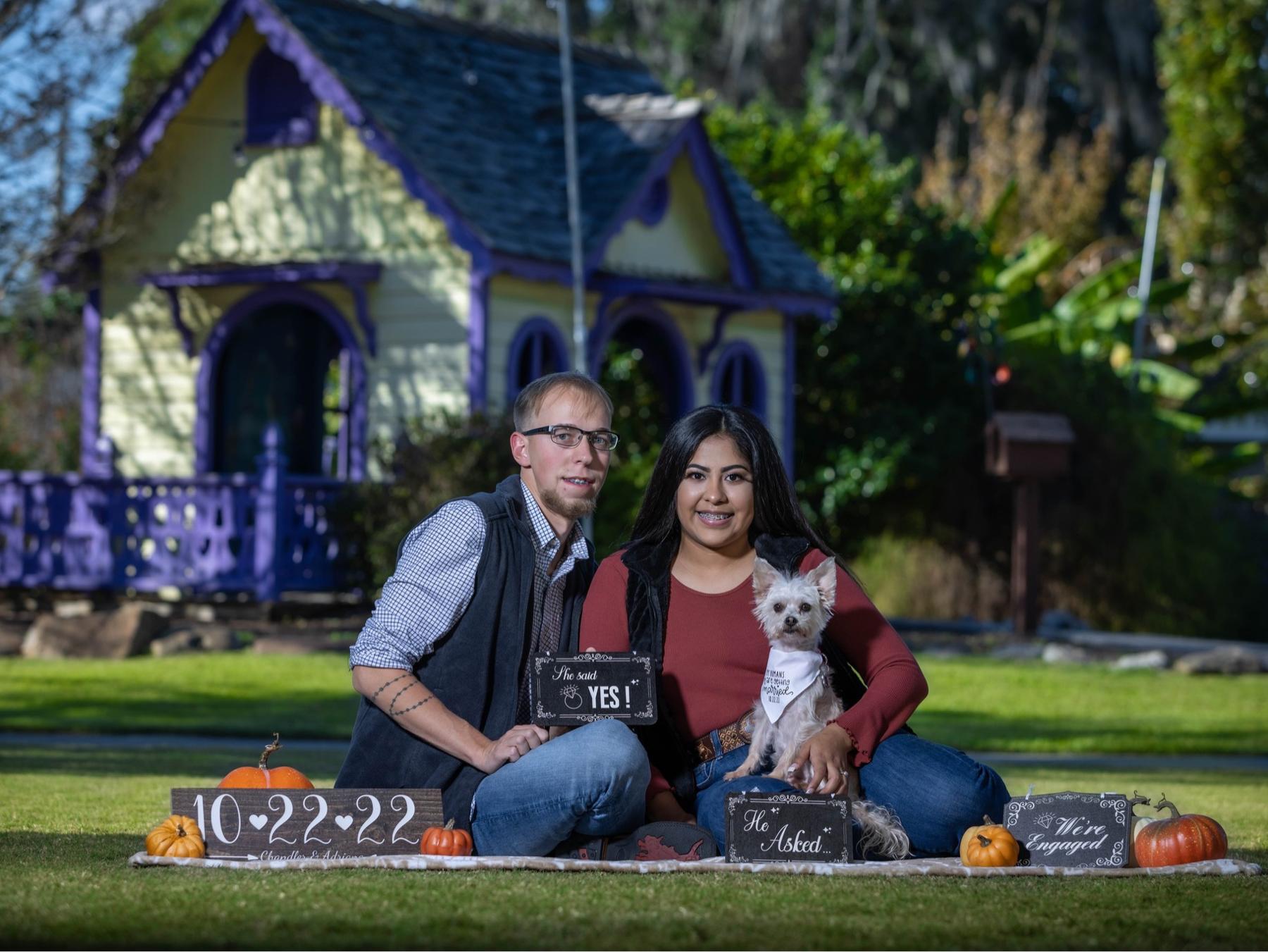 The Wedding Website of Adriana Cortez and Chandler Jones