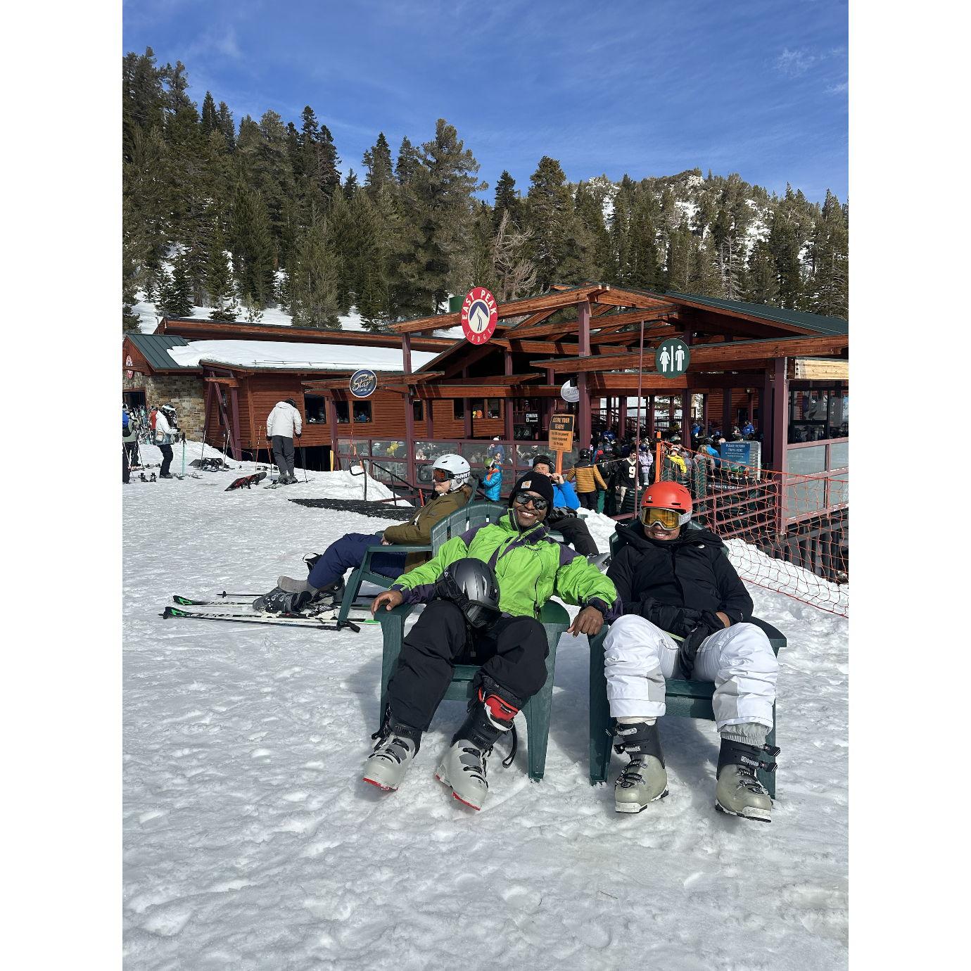 Not pictured...hurting feet and a cold beer