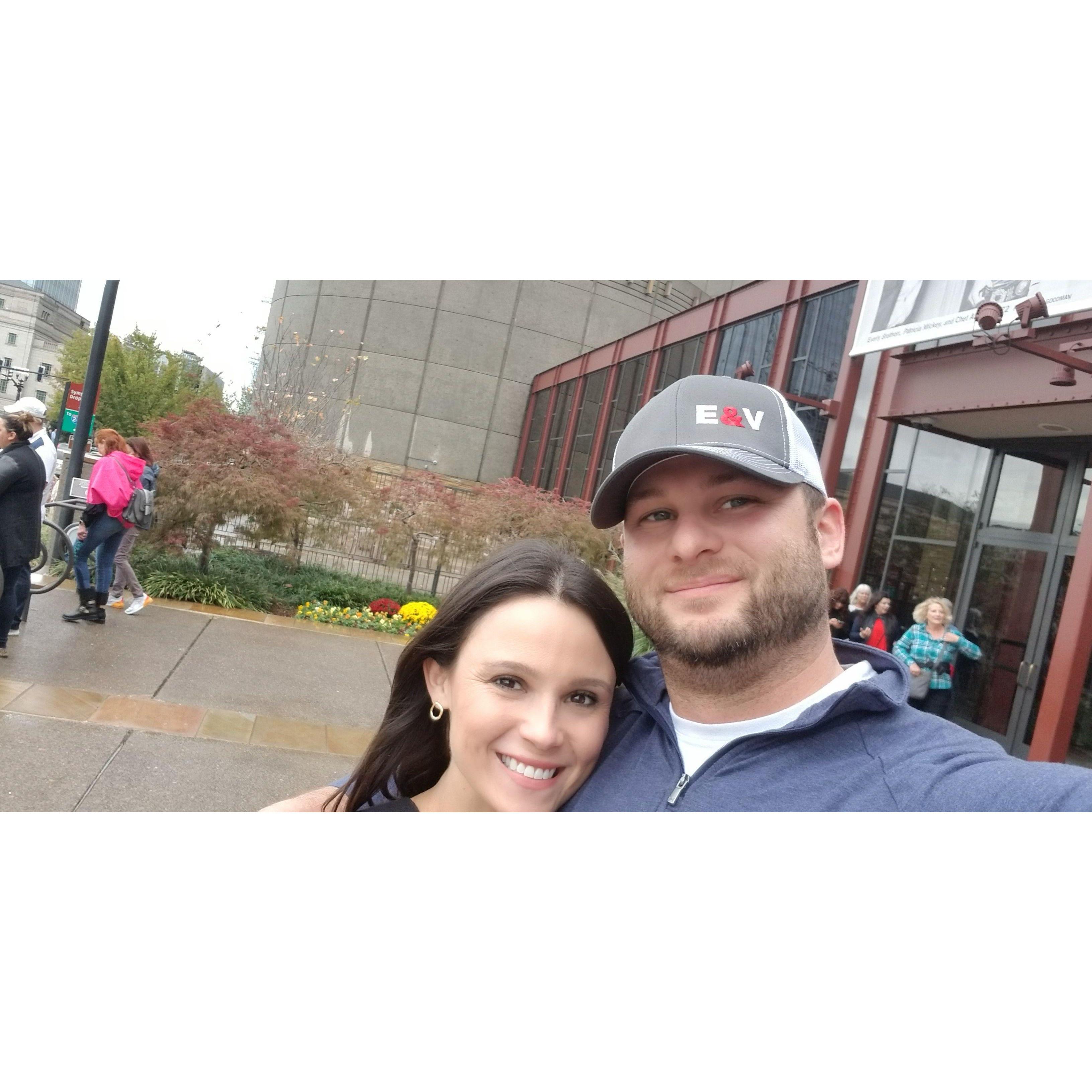 Our first trip together - Nashville, TN