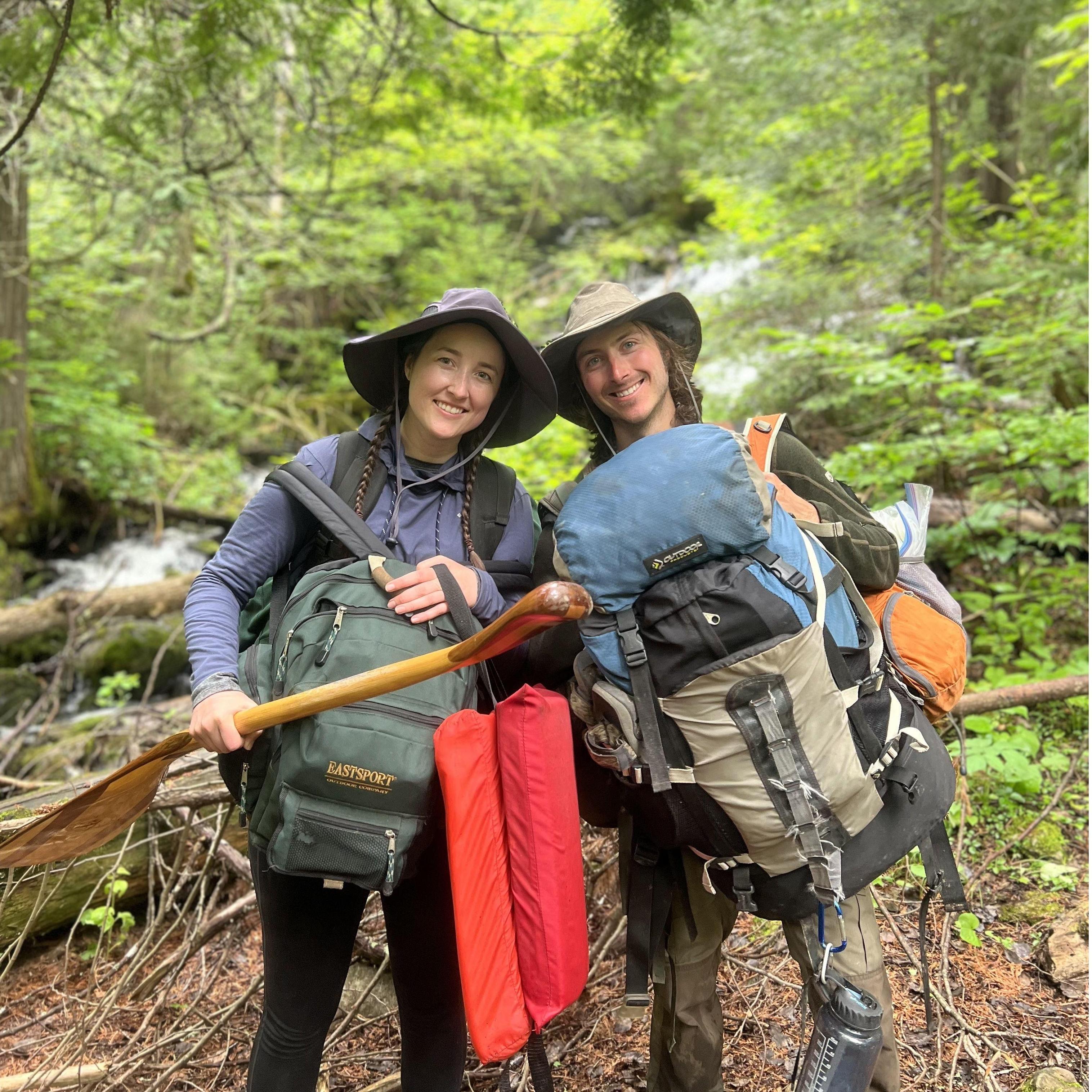 Portaging in the Boundary Waters