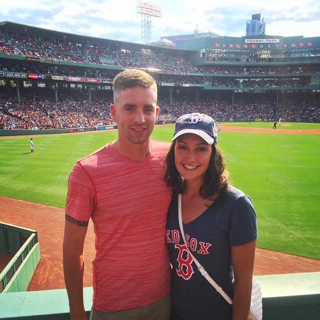 Red Sox game in Boston